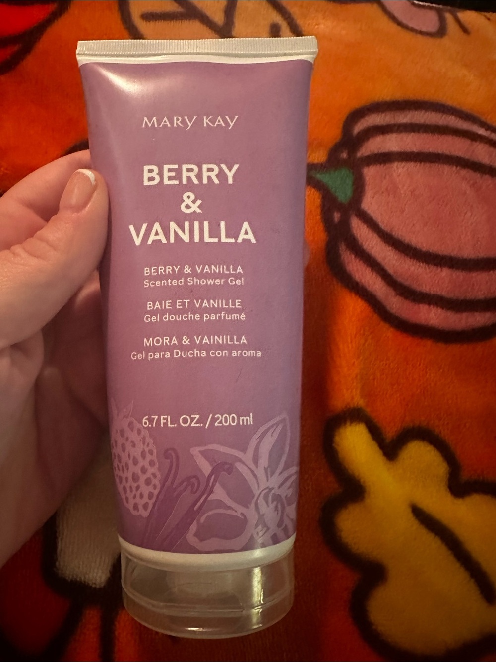 Mary Kay Berry & Vanilla Shower Gel — Lavender Purple Tube NEW